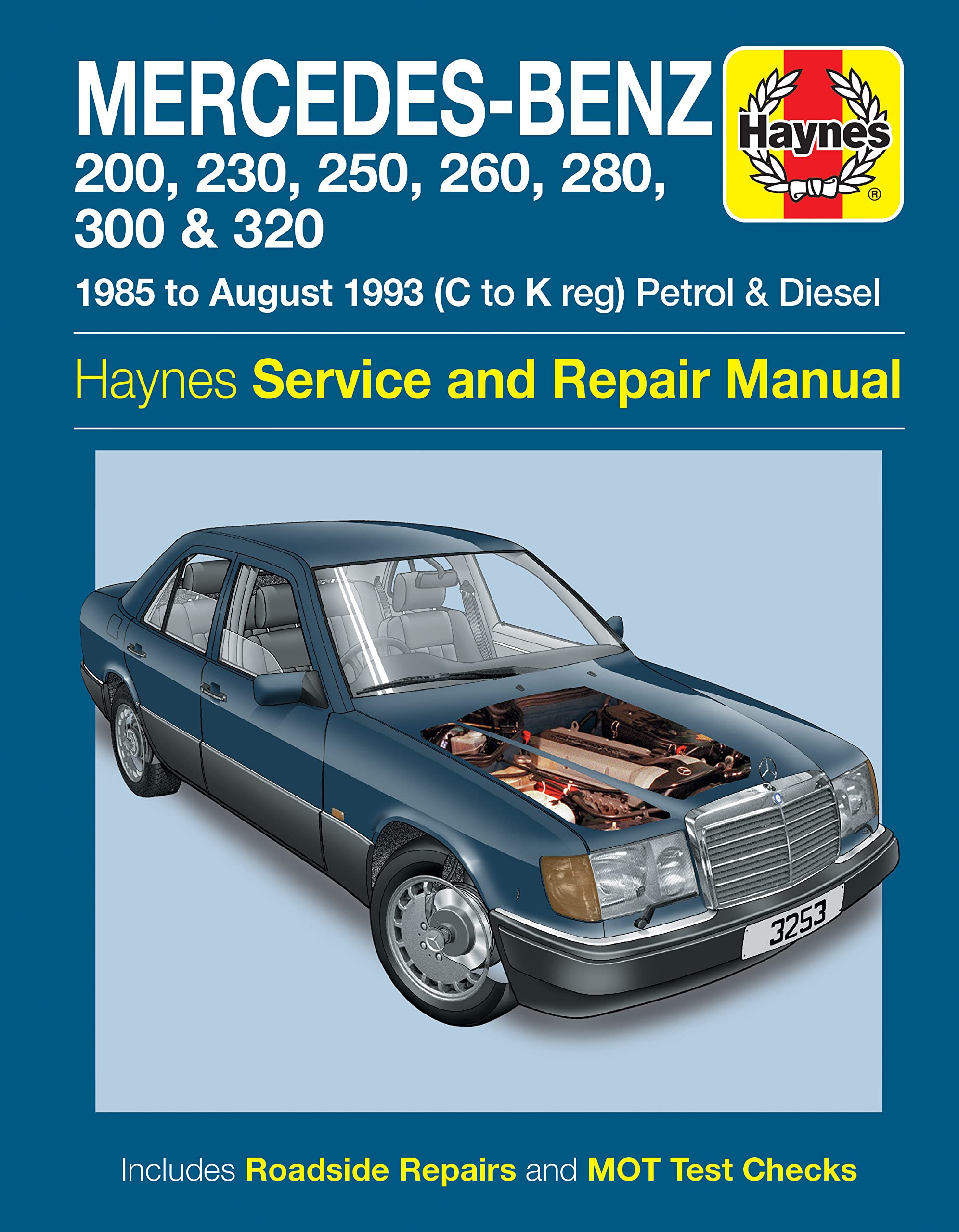 Mercedes-Benz 124 Series Petrol & Diesel (85 - Aug 93) Haynes Repair Manual book