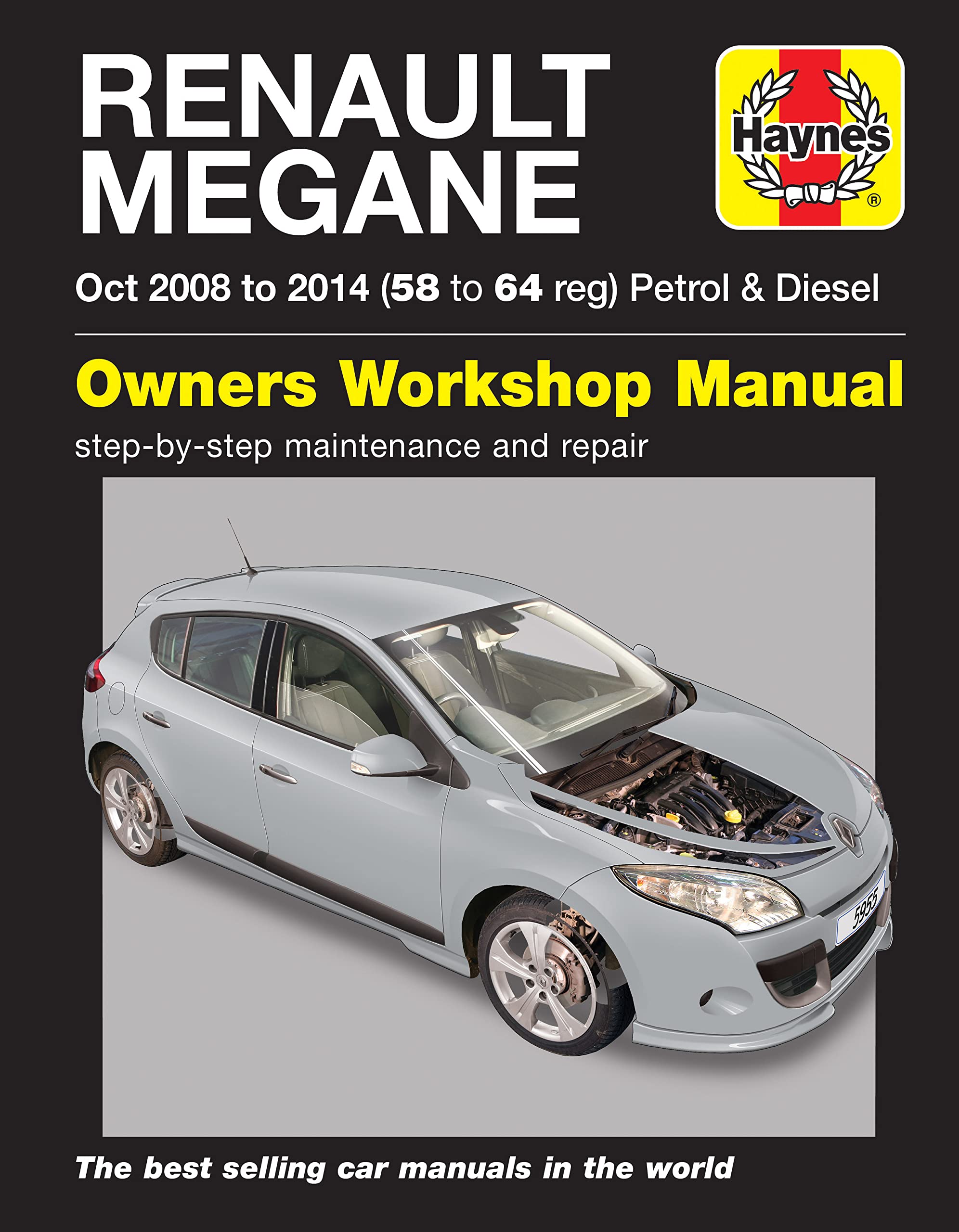 Renault Megane (Oct '08-'14) 58 To 64 book