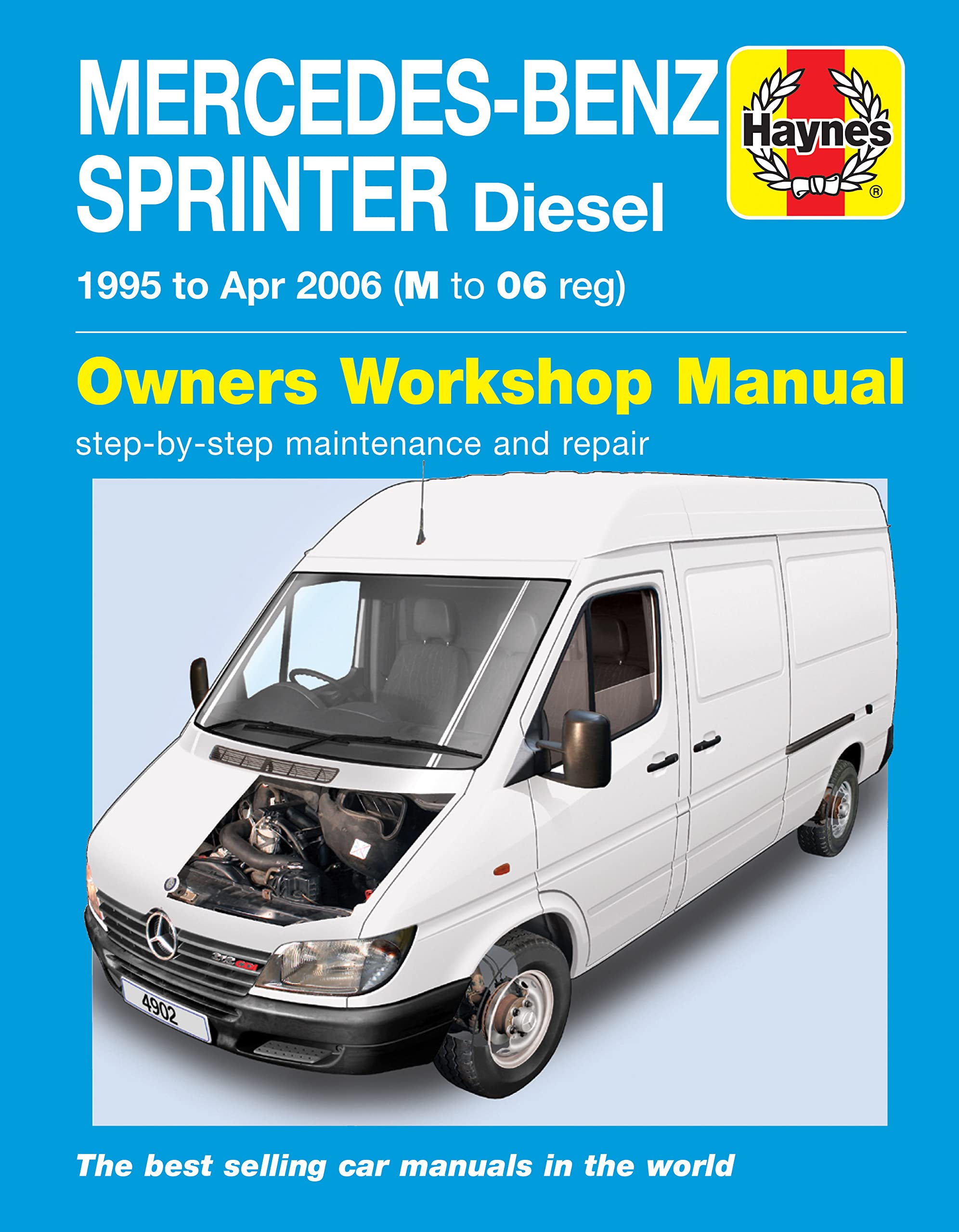 Mercedes-Benz Sprinter Diesel (95 - Apr 06) Haynes Repair Manual Leisure, Home & Garden