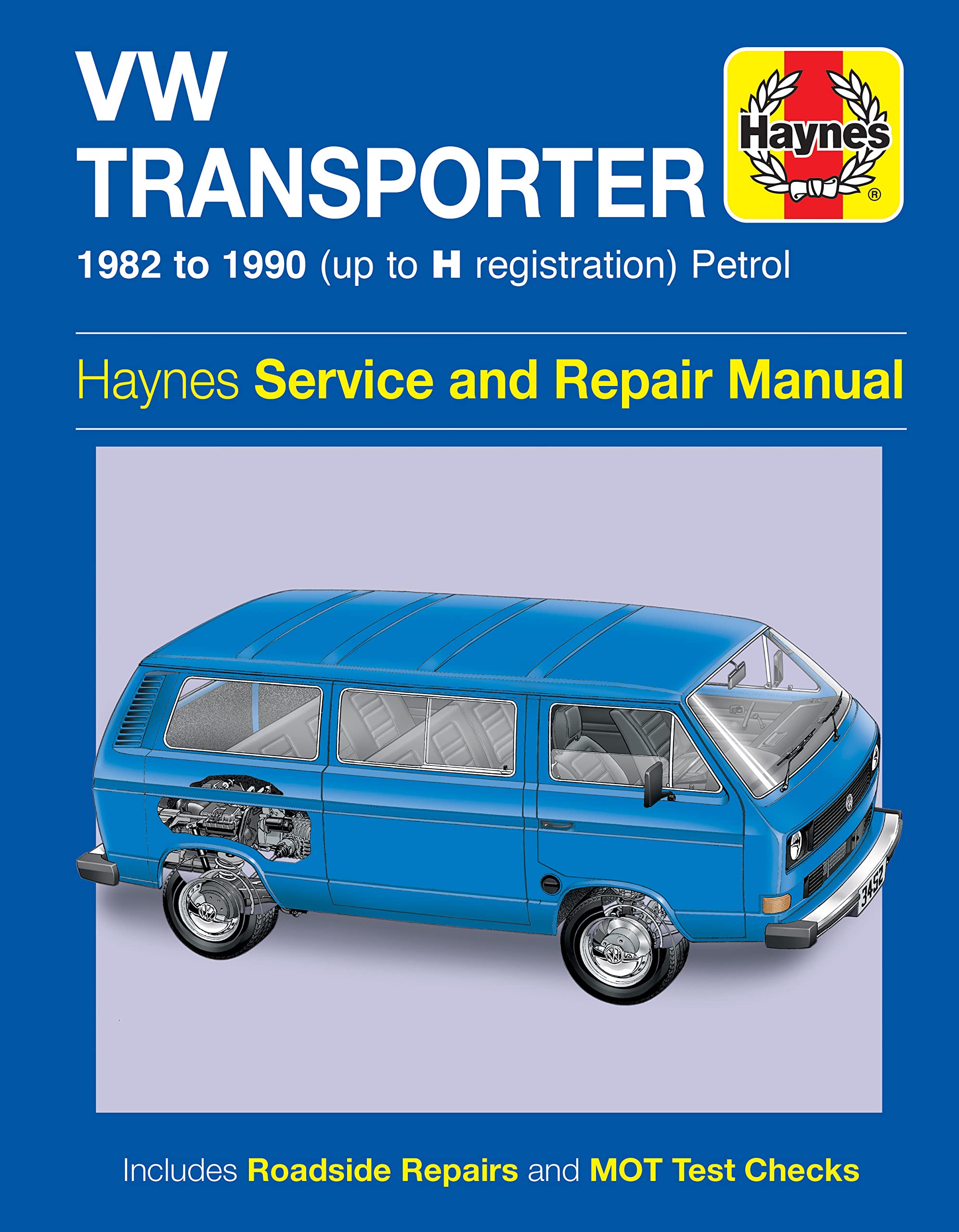 VW Transporter (water-cooled) Petrol (82 - 90) Haynes Repair Manual Leisure, Home & Garden