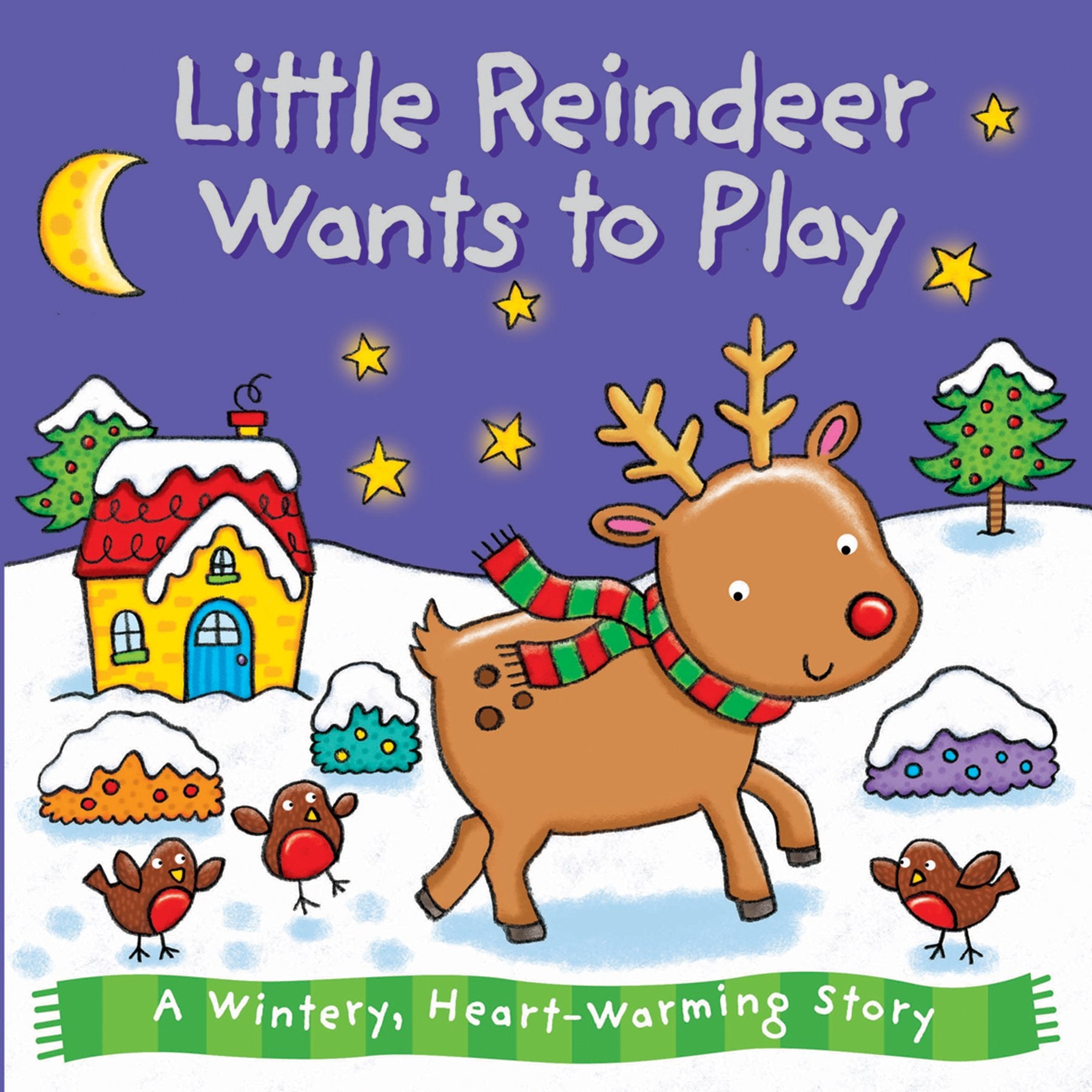 Little Reindeer Wants to Play (Xmas Board) Parents & Children