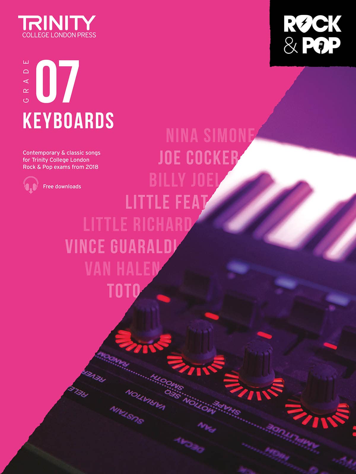 Trinity College London Rock & Pop 2018 Keyboards Grade 7 (Trinity Rock & Pop) Sheet Music