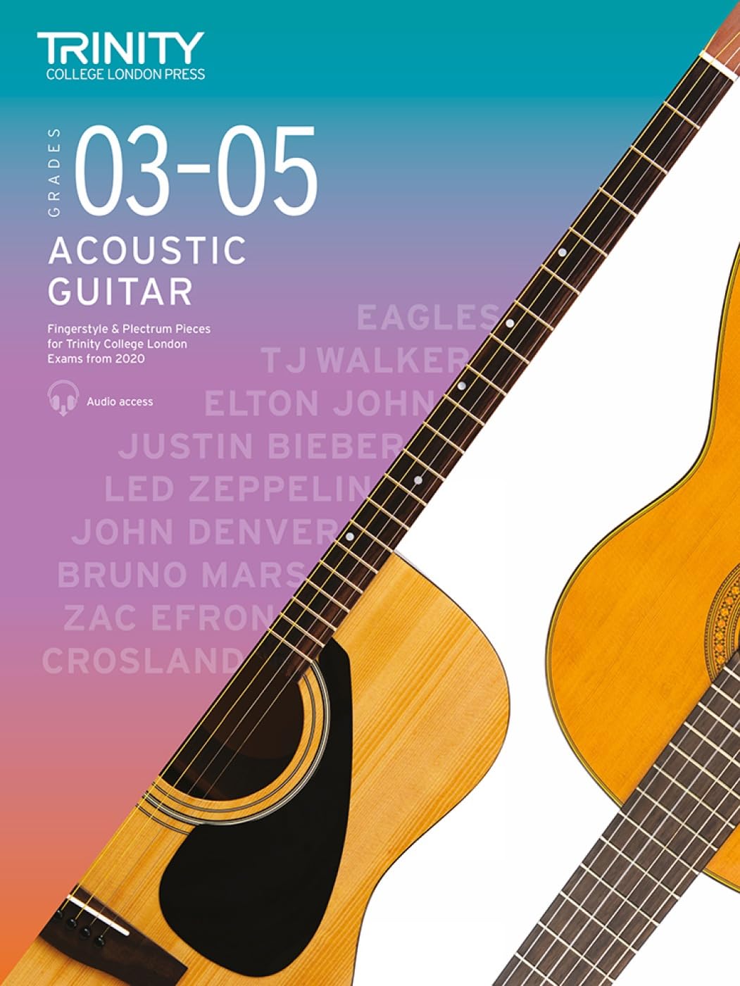 Trinity College London Acoustic Guitar Exam Pieces 2020-2023: Grades 3-5: Fingerstyle & Plectrum Pieces for Trinity College London Exams 2020-2023 Arts & Music