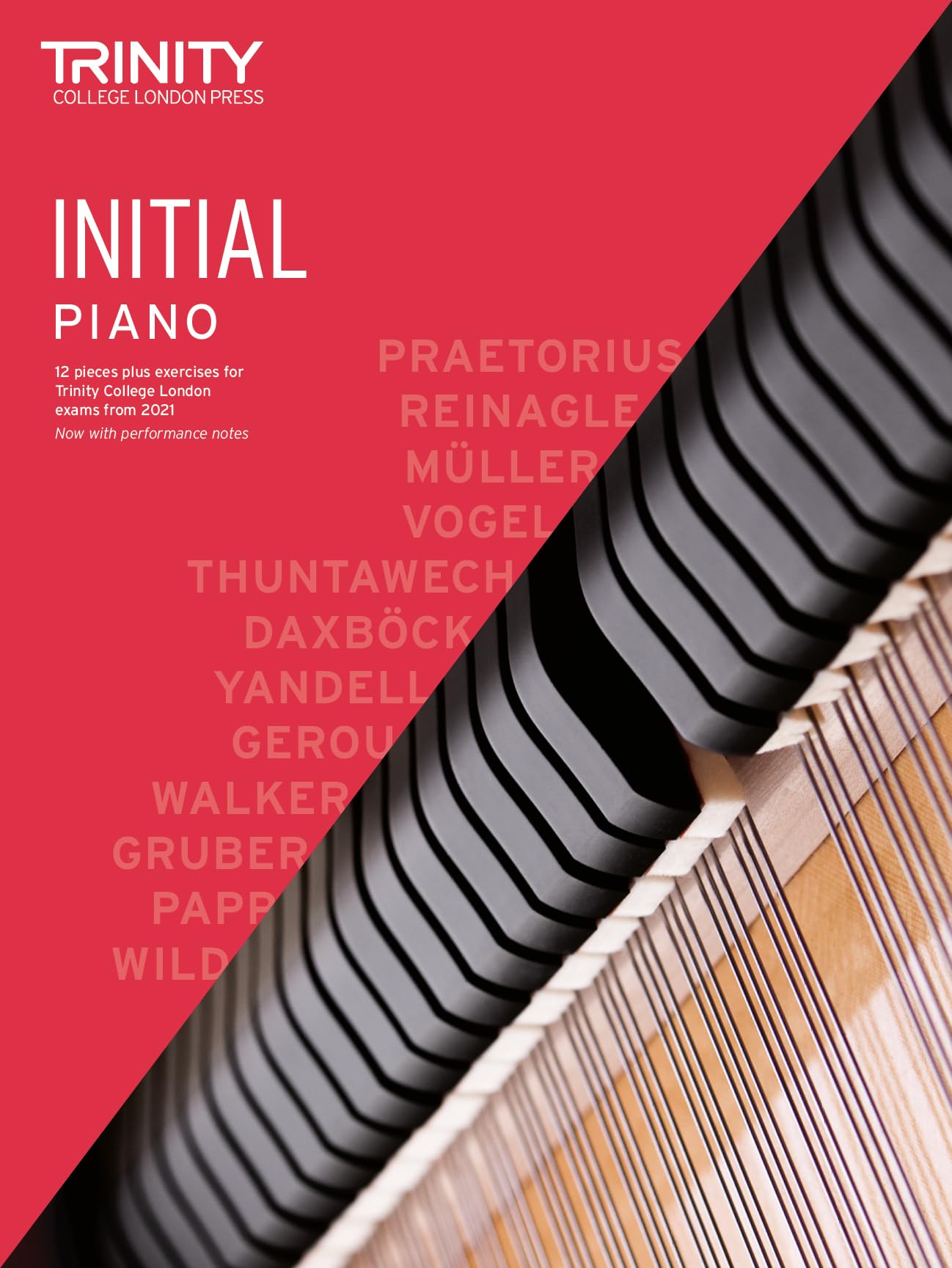 Trinity College London Piano Exam Pieces Plus Exercises From 2021: Initial Sheet Music
