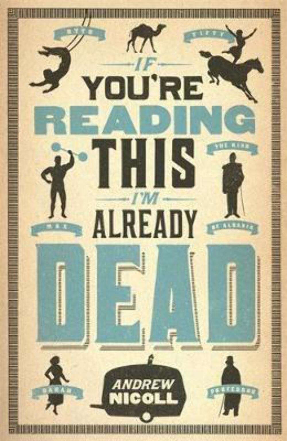 If You're Reading This, I'm Already Dead Contemporary literature