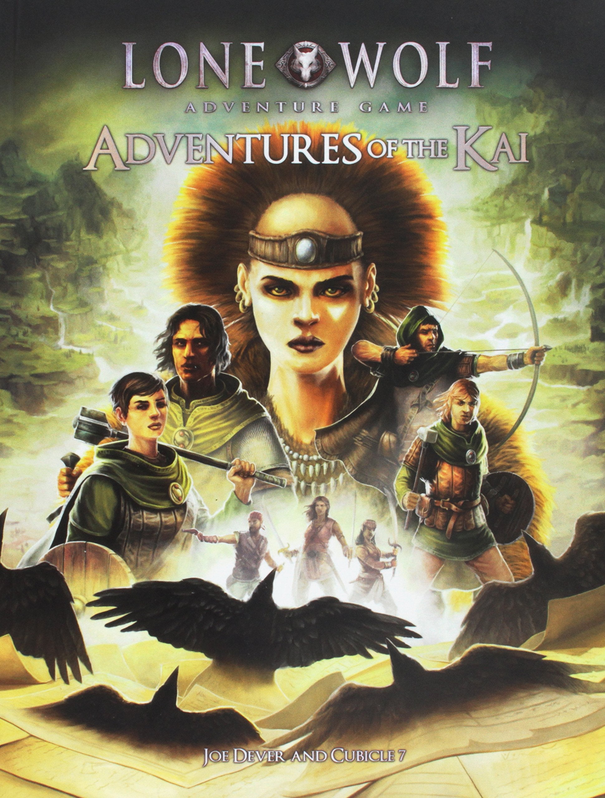 Lone Wolf Adventure Game Adventures of the Kai Vol1 book