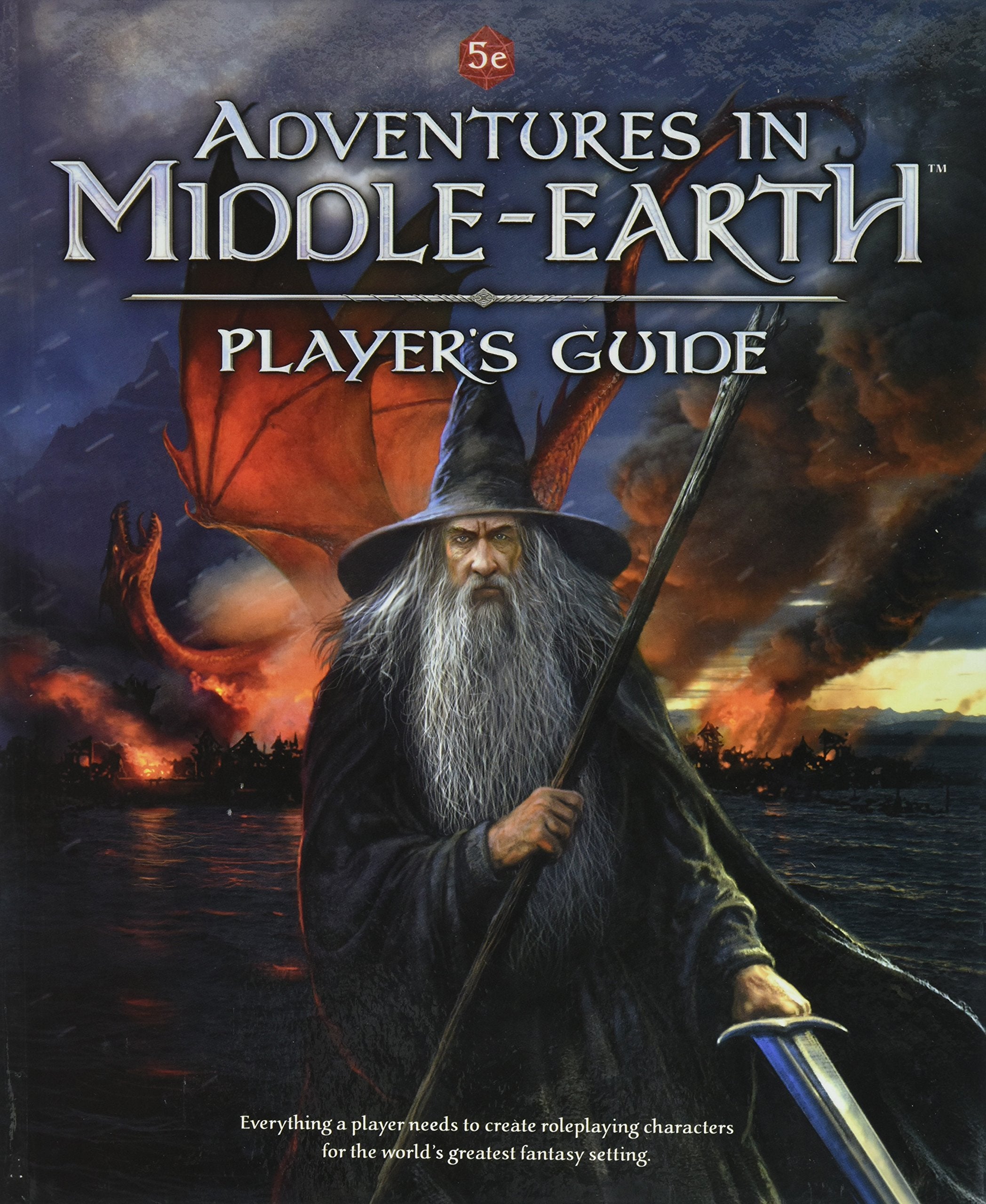Fantasy Flight Games 33400 Adventures in Middle Earth RPG- Players Guide RPG Game Leisure & Fun