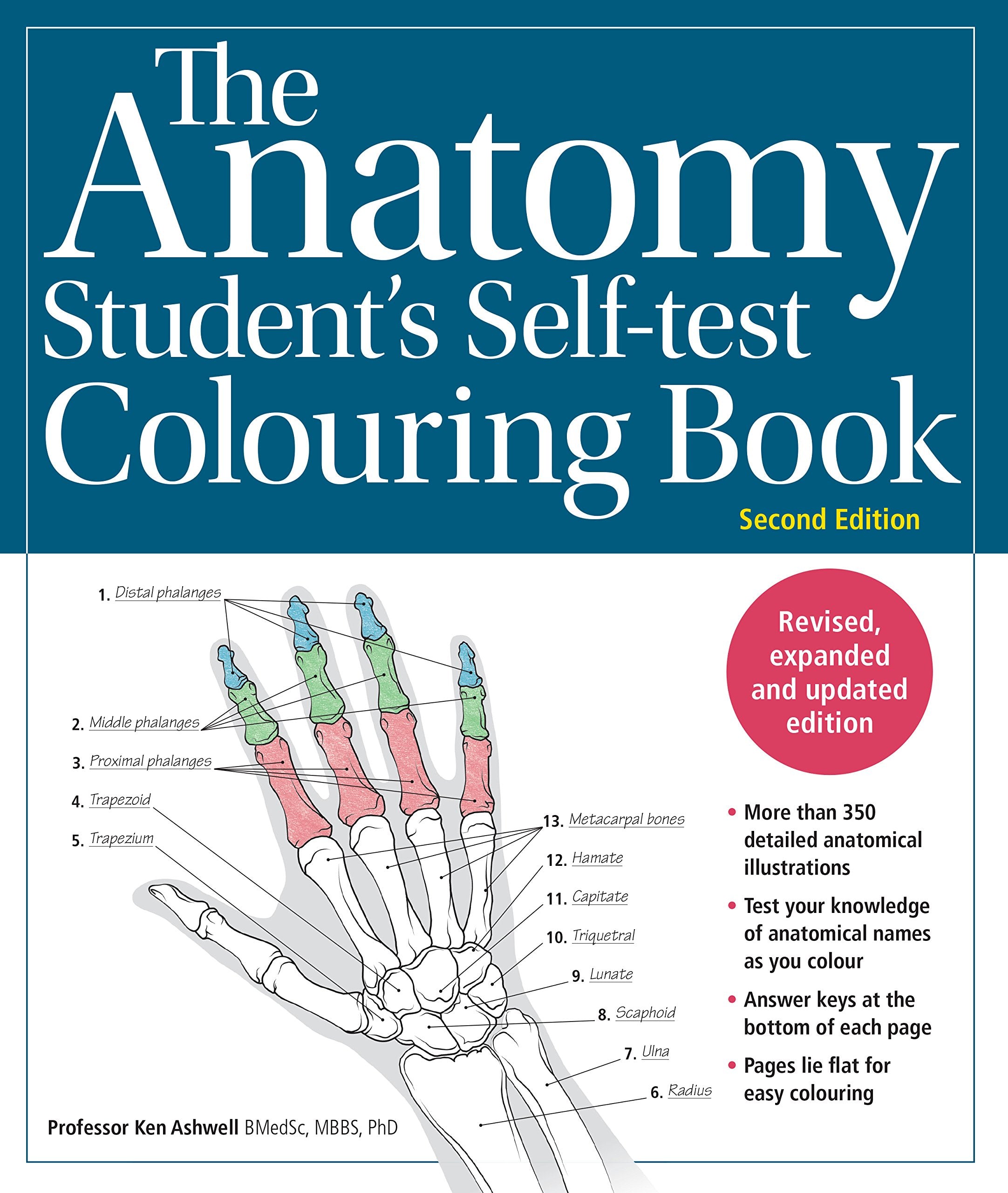 The Anatomy Student's Self-Test Colouring Book Medicine