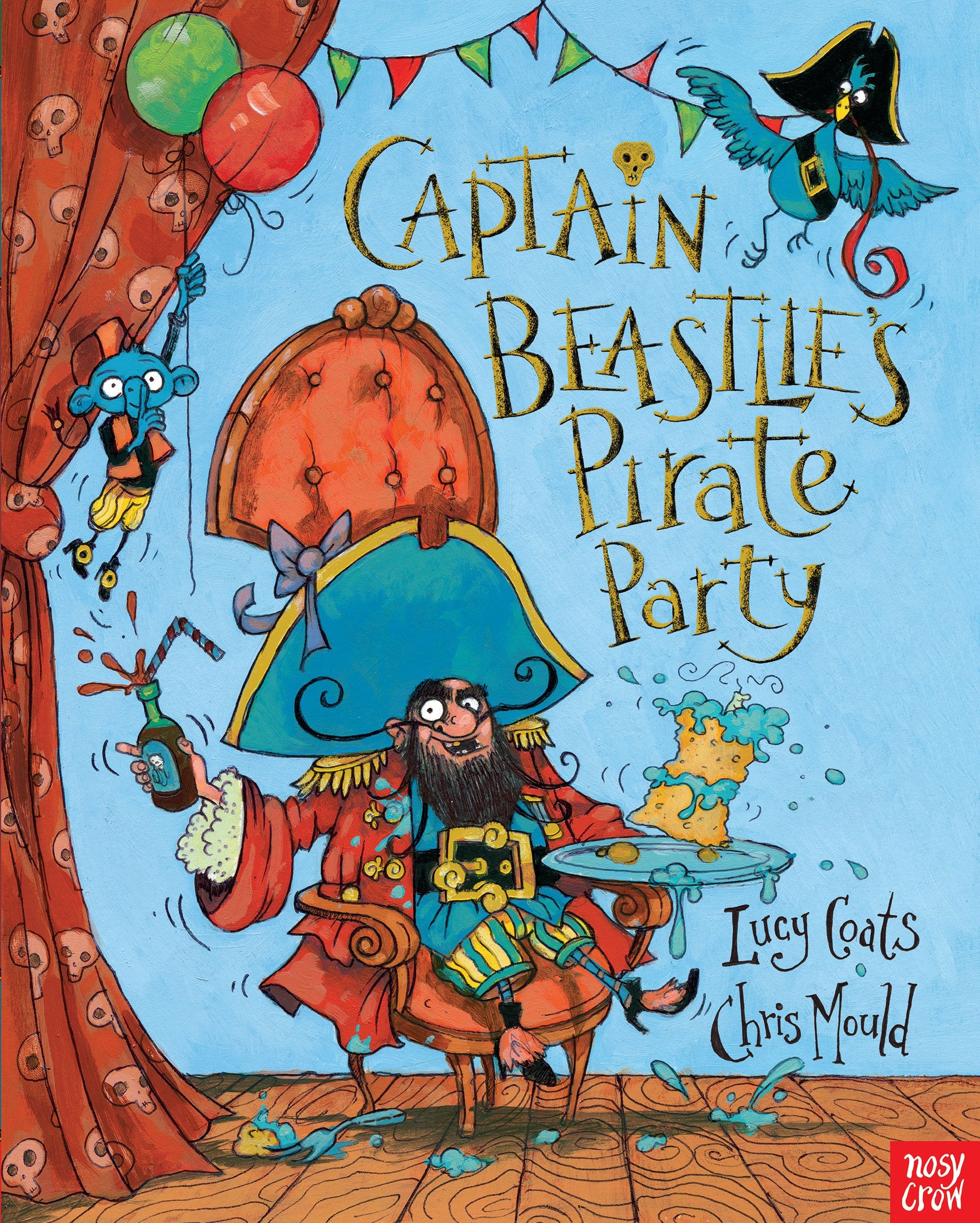 Coats, L: Captain Beastlie's Pirate Party book