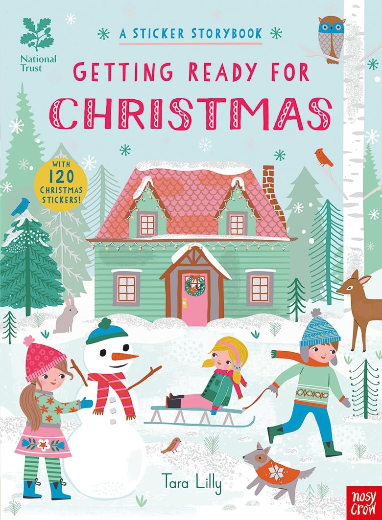 National Trust: Getting Ready for Christmas, A Sticker Storybook Non-fiction