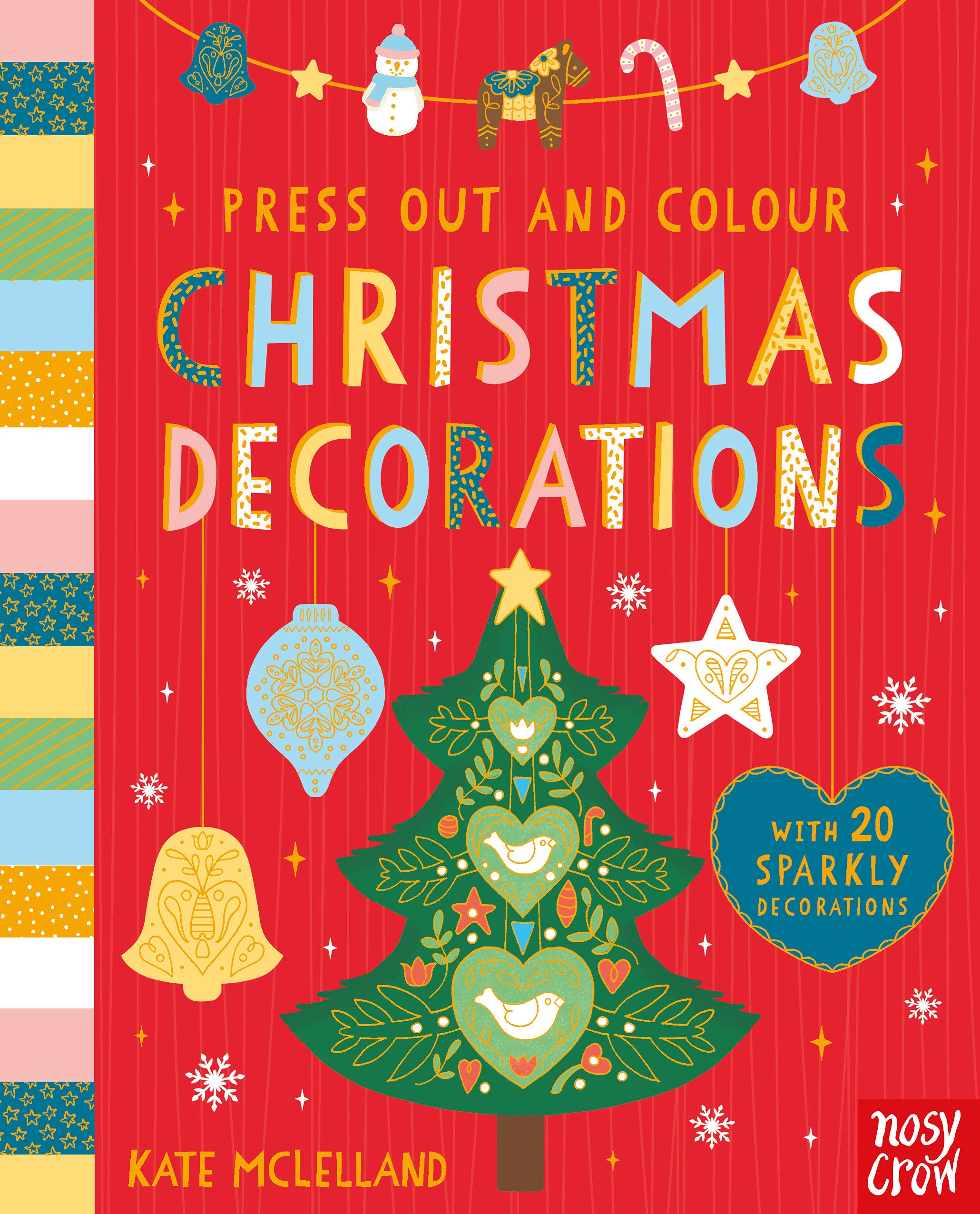 Press Out and Colour: Christmas Decorations Tiptoi & Games