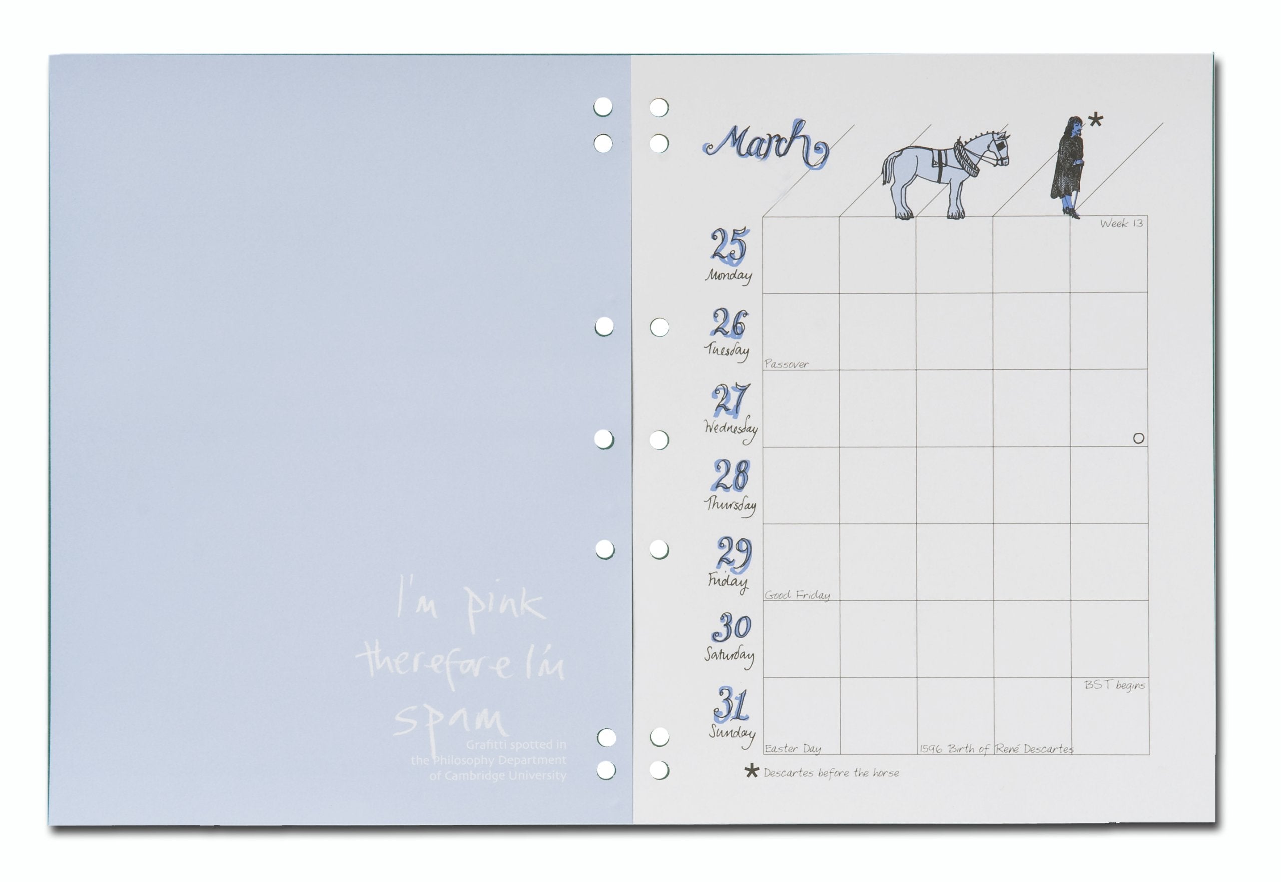 Dodo Acad-Pad A4 2/4 Ring/US Letter 3-Ring/Filofax-Compatible UNIVERSAL Diary Refill 2014 - 2015 Week to View Academic Mid Year Diary: A Combined ... for Students and Scholars Books