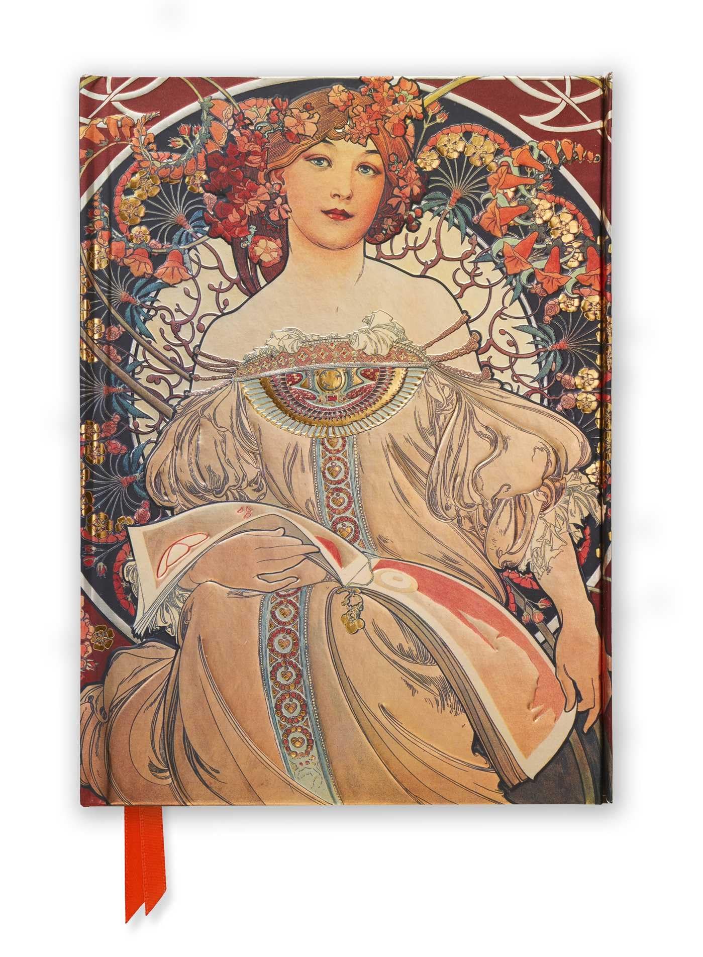 Premium Notizbuch DIN A5: Alphonse Mucha, Träumerei: Unser hochwertiges, liniertes Blankbook mit festem, künstlerisch geprägtem Einband und ... DIN A 5 mit Magnetverschluss, Band 16) Film, Art & Culture