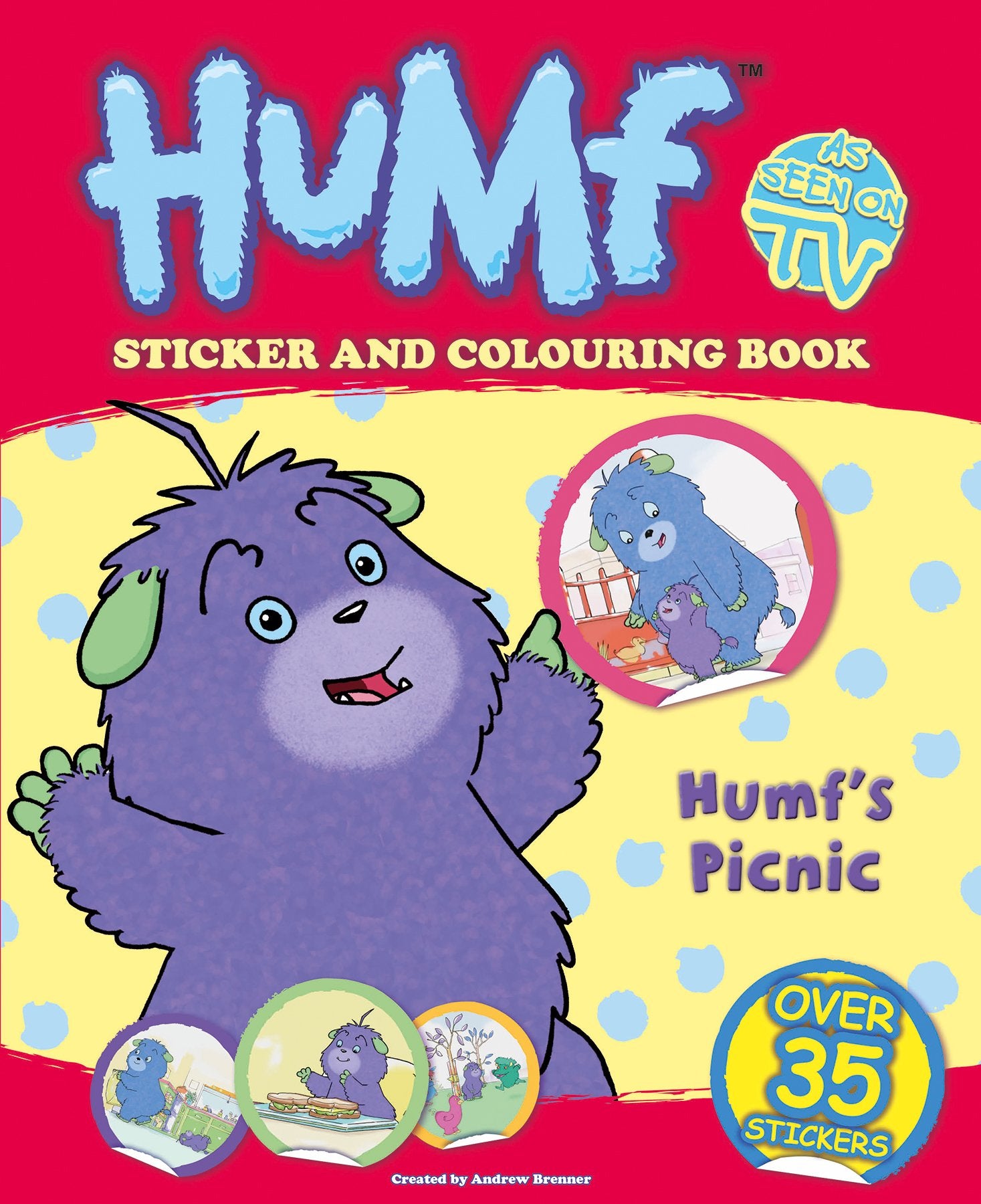 Humf's Picnic (Sticker Colouring Storybook) Tiptoi & Games