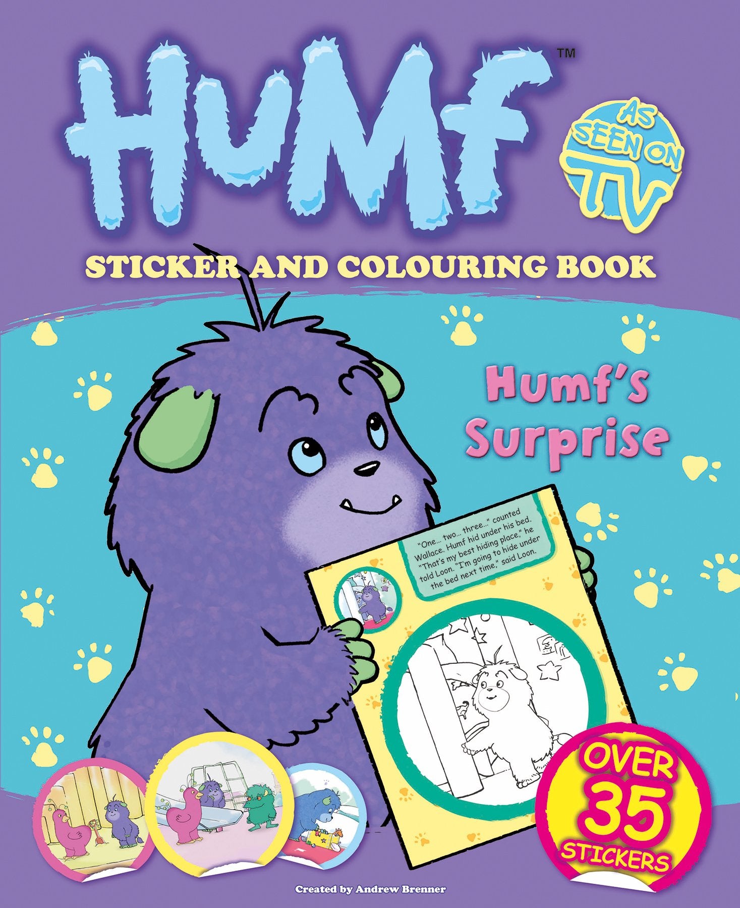 Humf's Surprise (Sticker Colouring Storybook) Tiptoi & Games