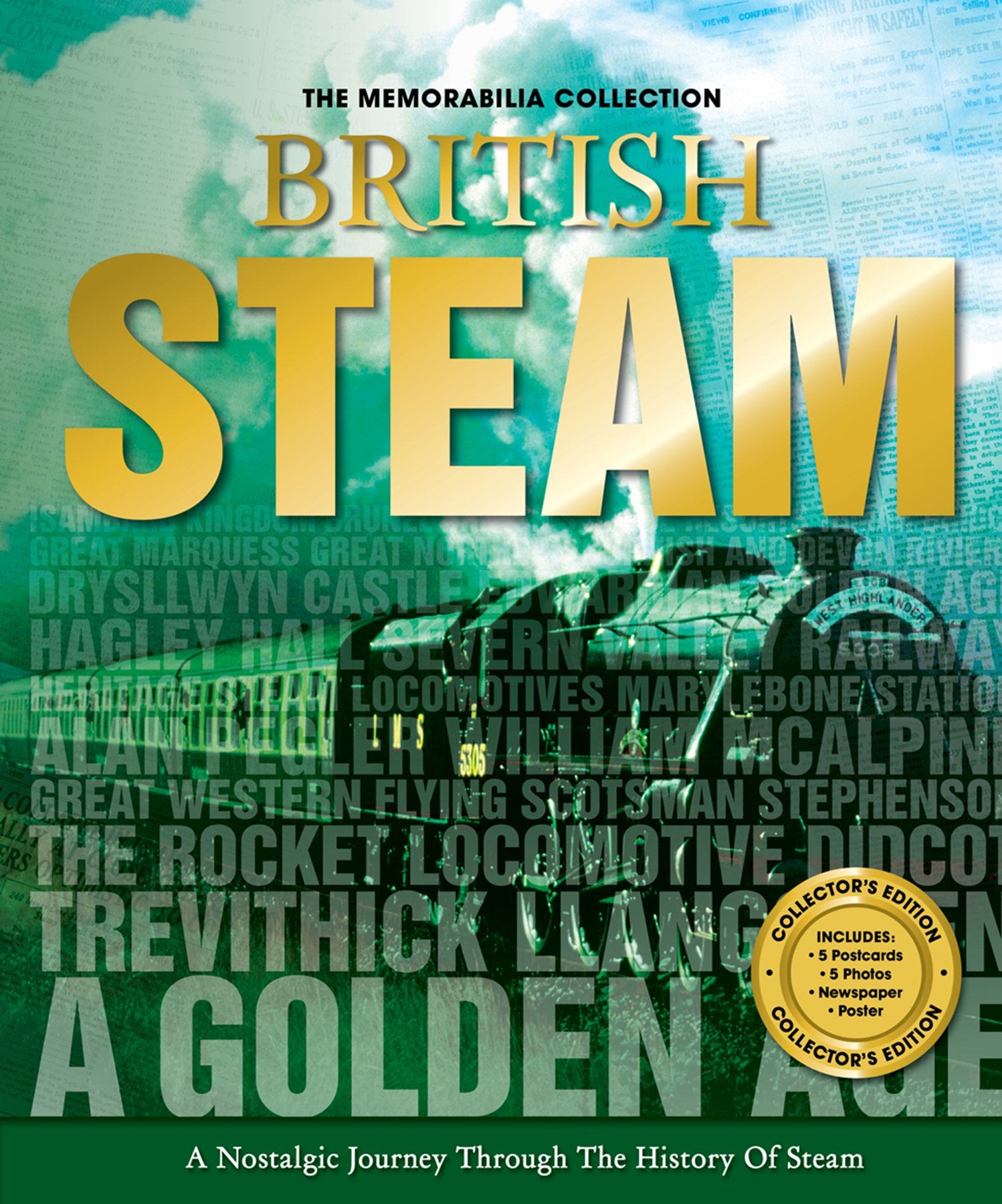 Memorabilia Collection British Steam Leisure, Home & Garden