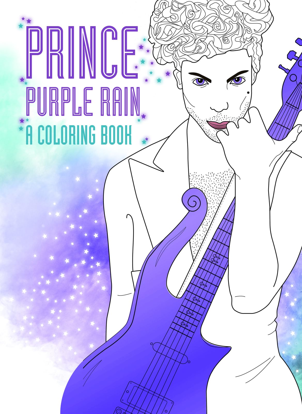 Prince: Purple Rain: A Coloring Book Pop culture