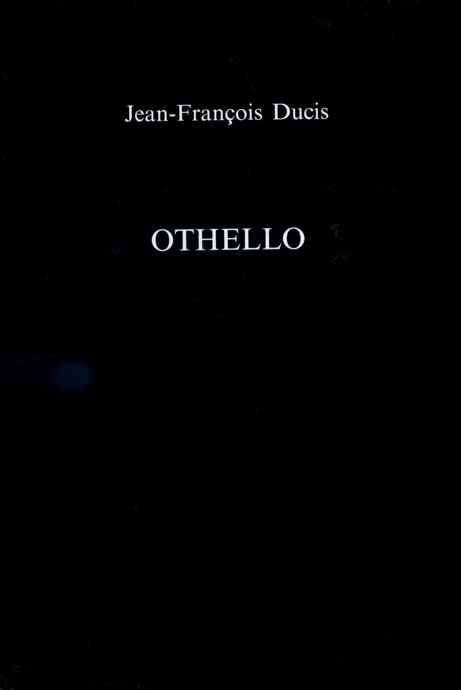 Othello (Exeter French Texts) Drama