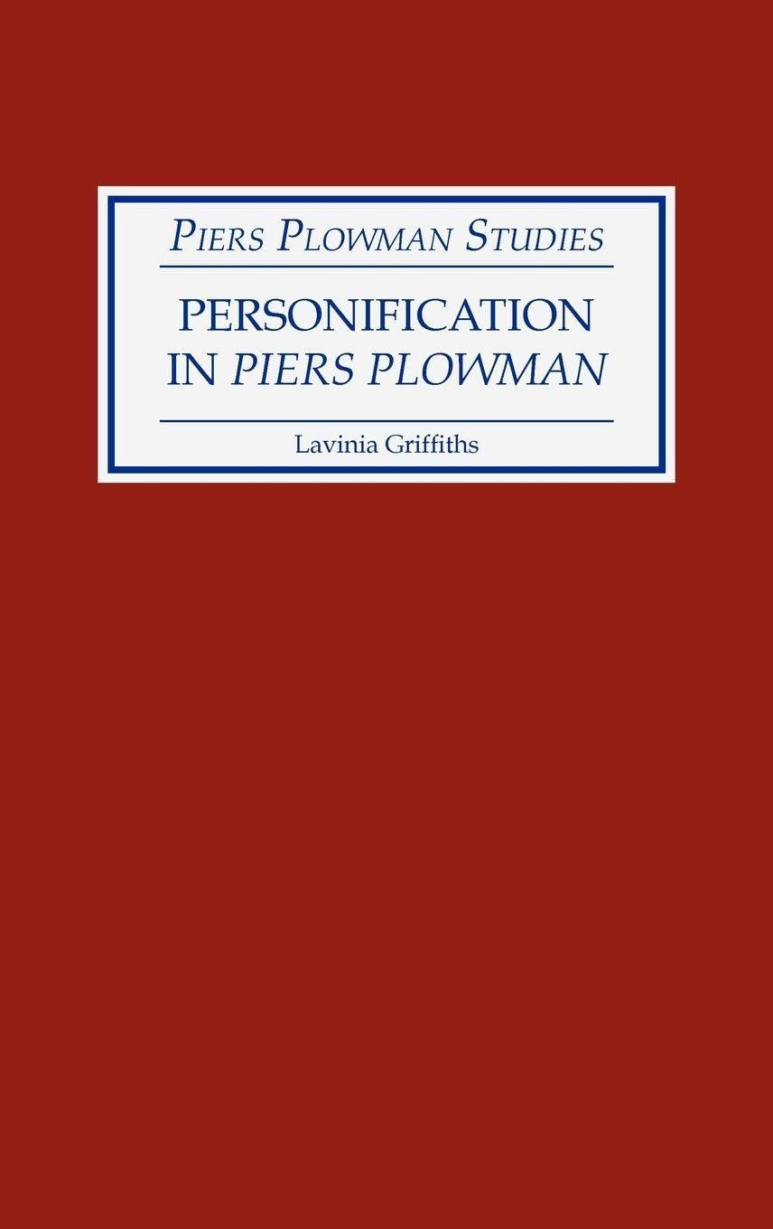 Personification in Piers Plowman Personification in Piers Plowman Personification in Piers Plowman Poetry