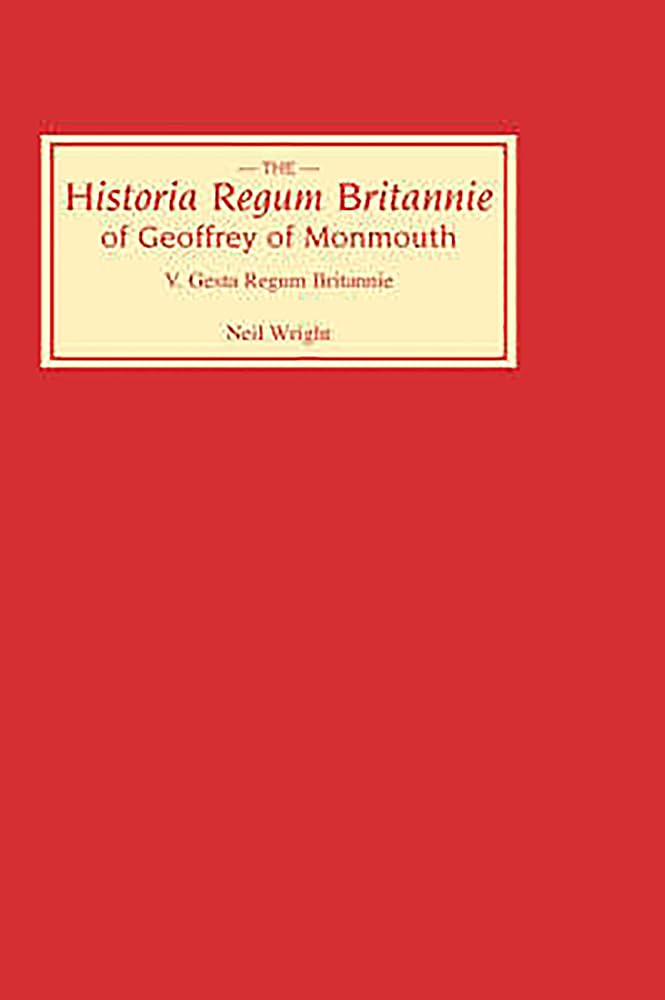 Historia Regum Britannie of Geoffrey of Monmouth V Poetry