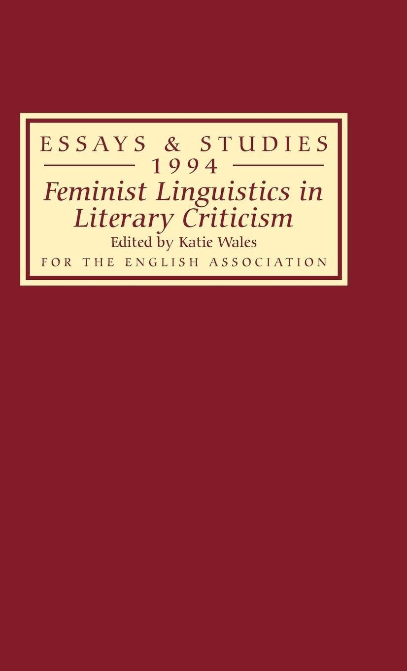 Feminist Linguistics in Literary Criticism Social Sciences