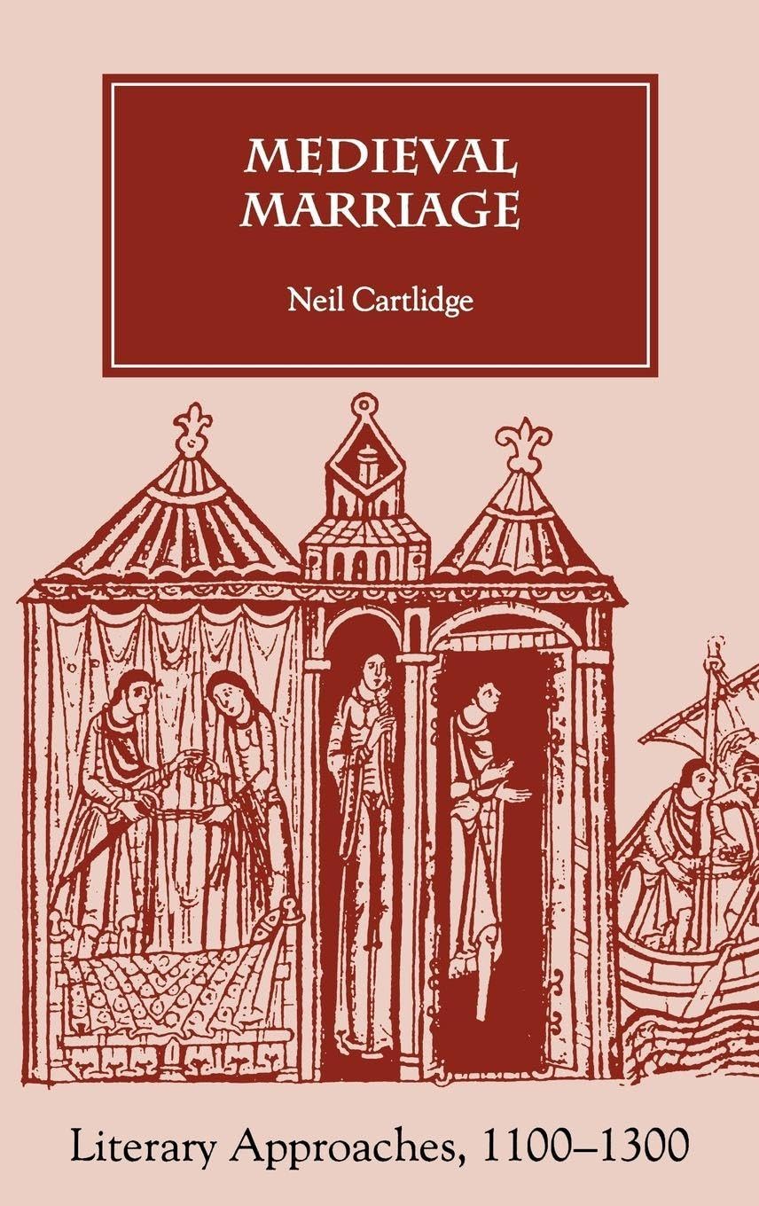 Medieval Marriage Medieval Marriage Social Sciences