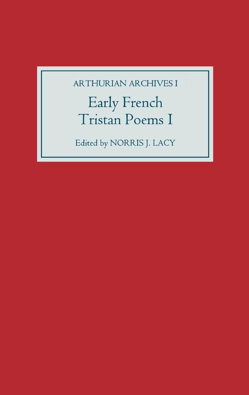 Early French Tristan Poems Poetry