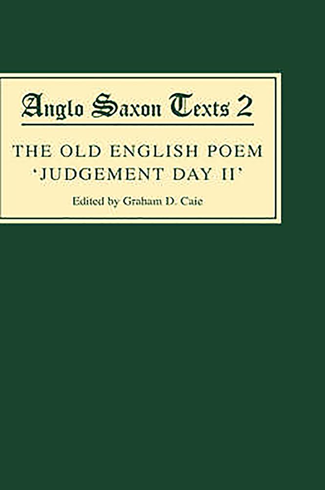 The Old English Poem Judgement Day II Contemporary literature