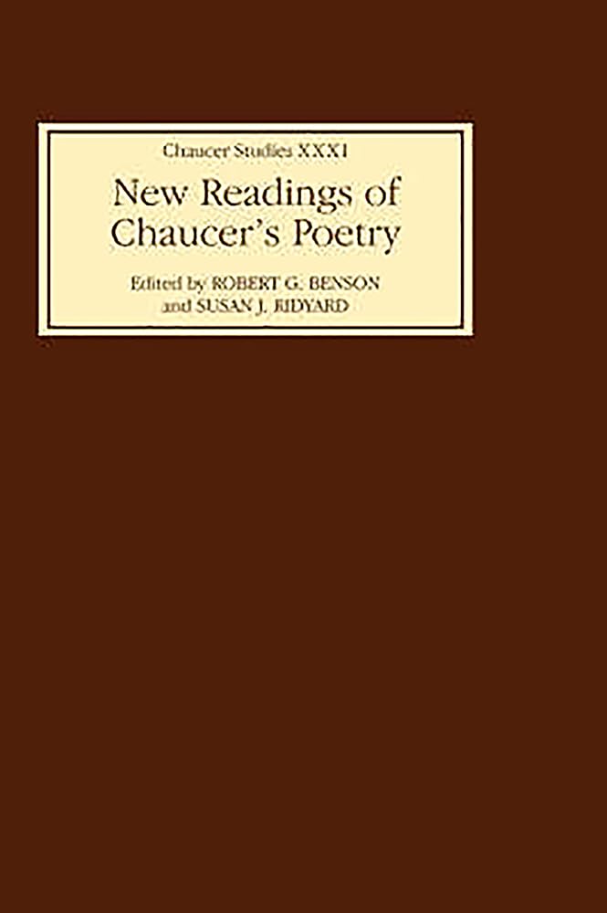 New Readings of Chaucer's Poetry Contemporary literature