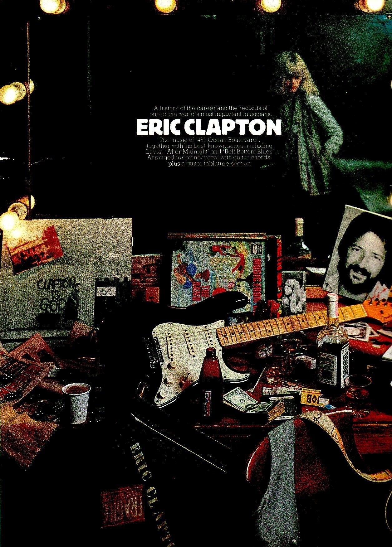 Eric Clapton - The Music of Ocean Boulevard together with his best known songs Books