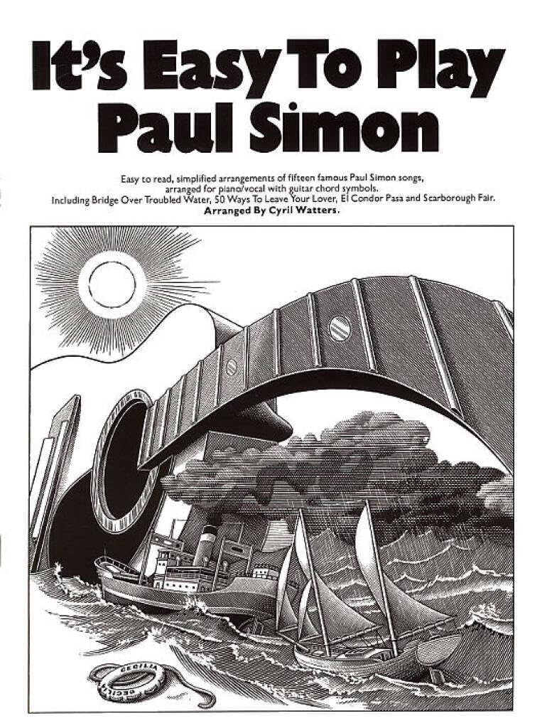 It's Easy To Play Paul Simon. Klavier Solo. Sheet Music