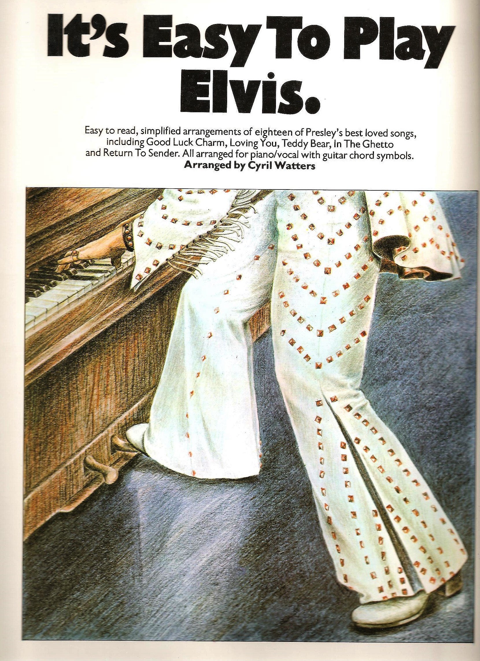 It's easy to play Elvis : for piano Sheet Music