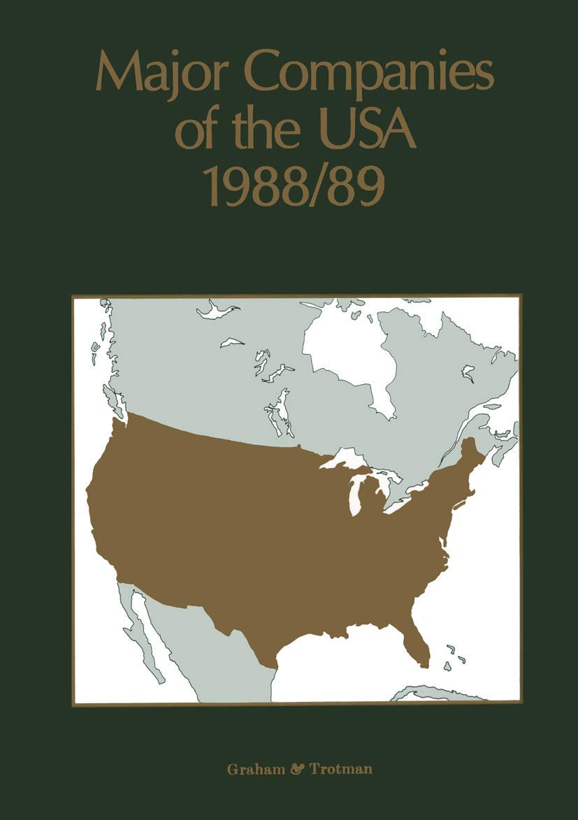 Major Companies of the USA 1988/89 Law