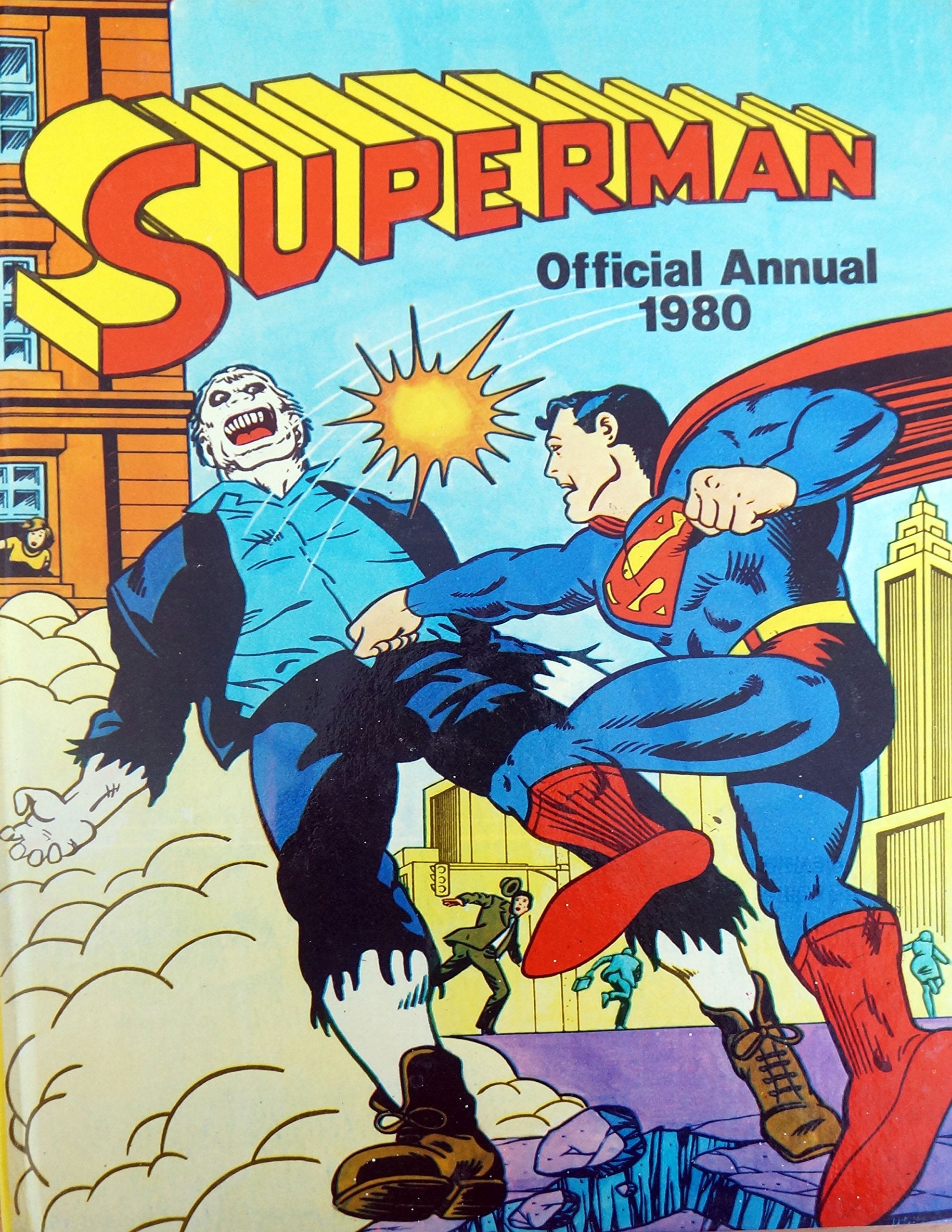 SUPERMAN OFFICIAL ANNUAL 1980 book