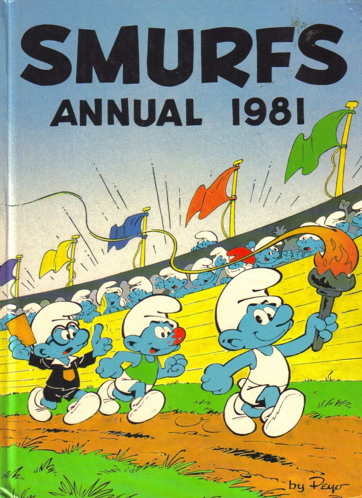 SMURFS ANNUAL 1981 book