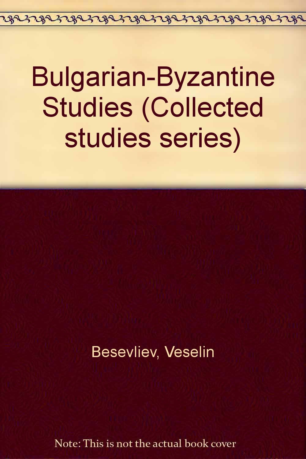 Bulgarisch-Byzantinische Aufsaetze Religion & Esotericism