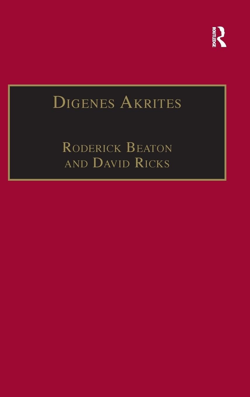 Digenes Akrites Poetry