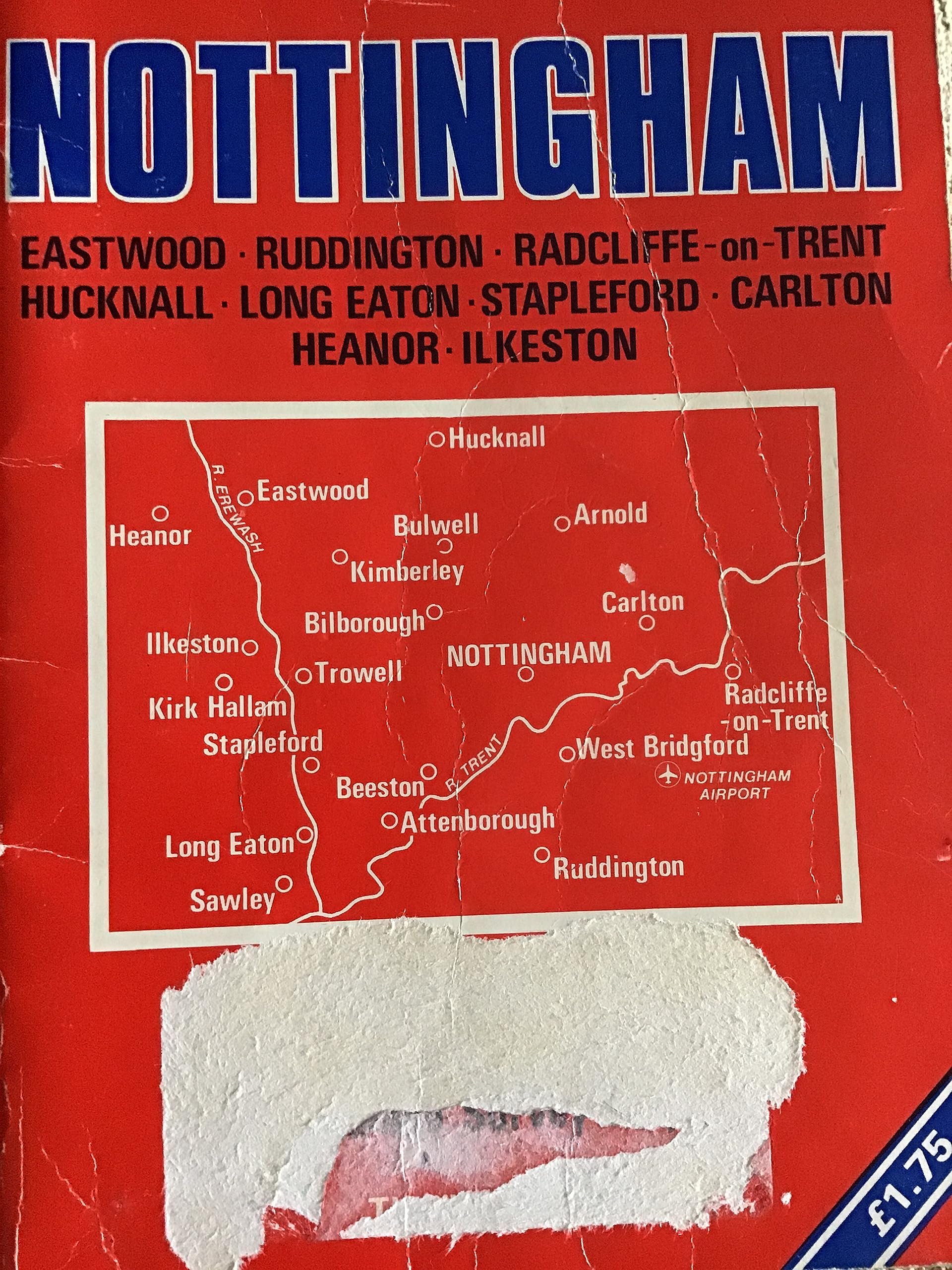 Nottingham Street Atlas (Super red books) Leisure, Home & Garden
