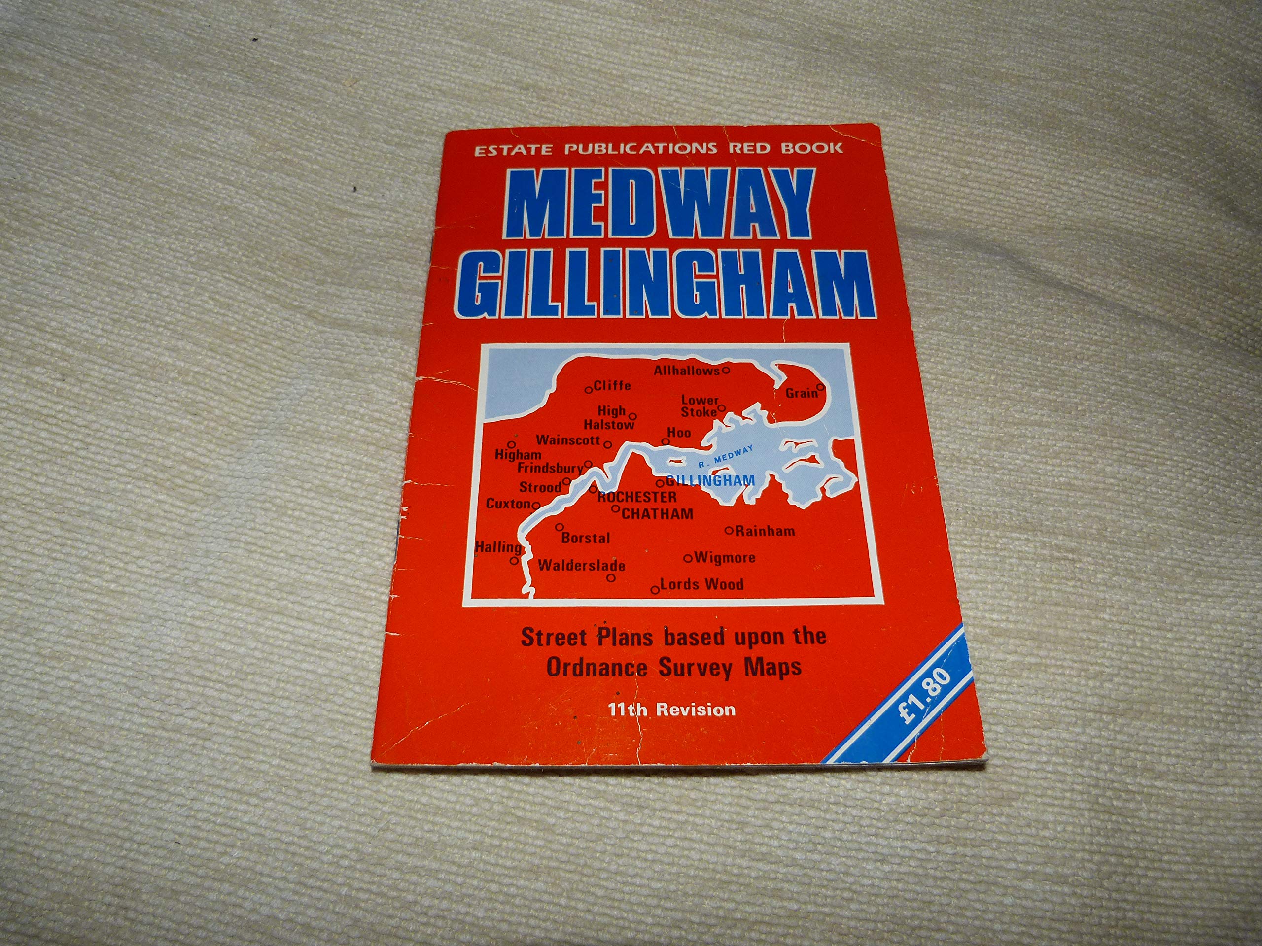 Medway/Gillingham Street Atlas (Red books) Leisure, Home & Garden