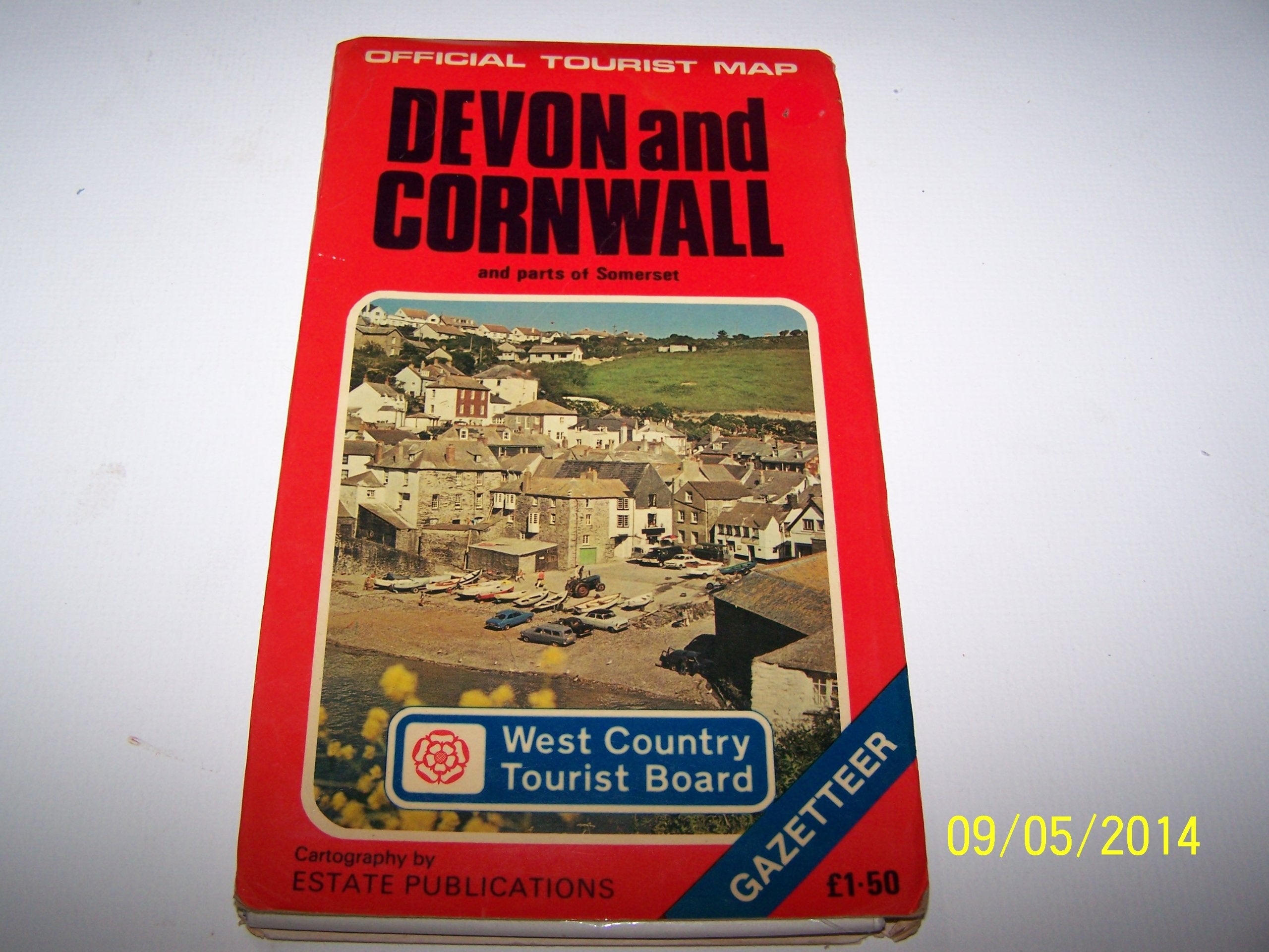 Devon and Cornwall: And Parts of Somerset (Official Tourist Map S.) Maps & Plans