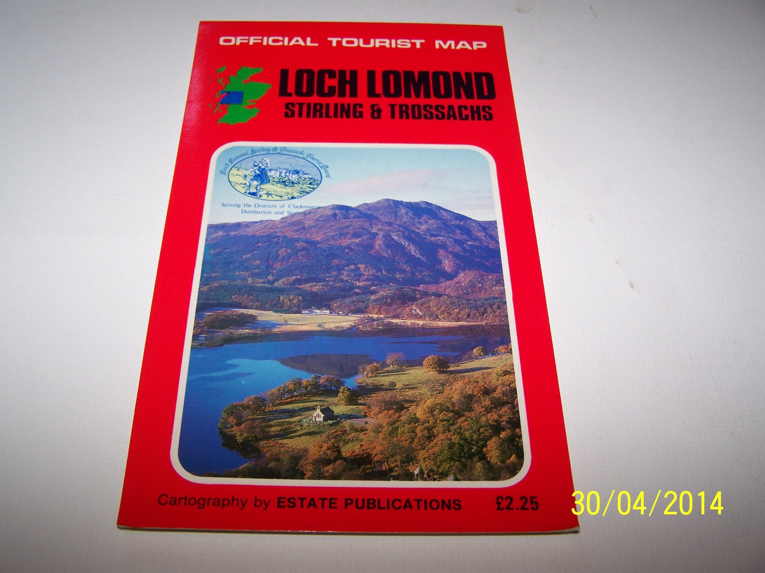 Loch Lomond, Stirling and Trossachs (Official Tourist Map S.) Leisure, Home & Garden