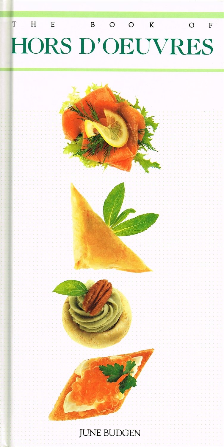BOOK OF HORS D'OEUVRES Leisure, Home & Garden