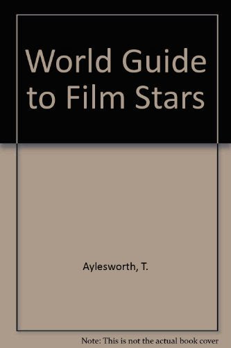 World Guide to Film Stars (Spanish Edition) Books