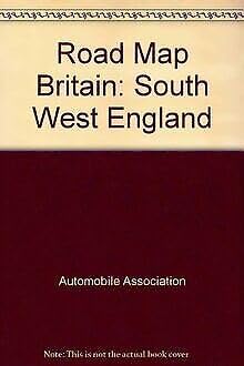 Product Image: Aa South West Road Map (Road Map Britain)