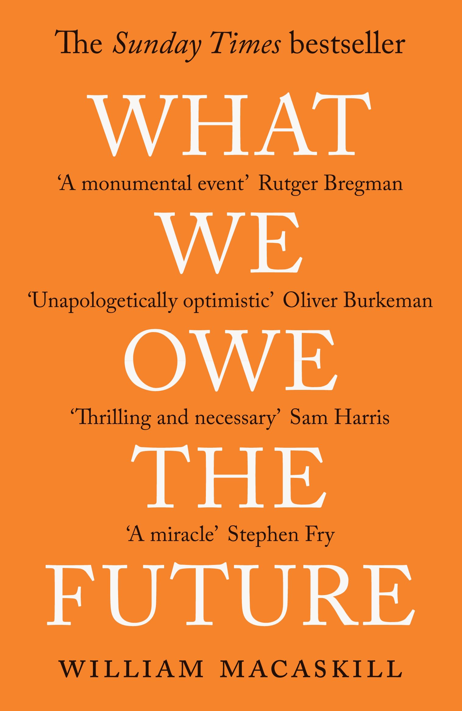 Product Image: What We Owe The Future