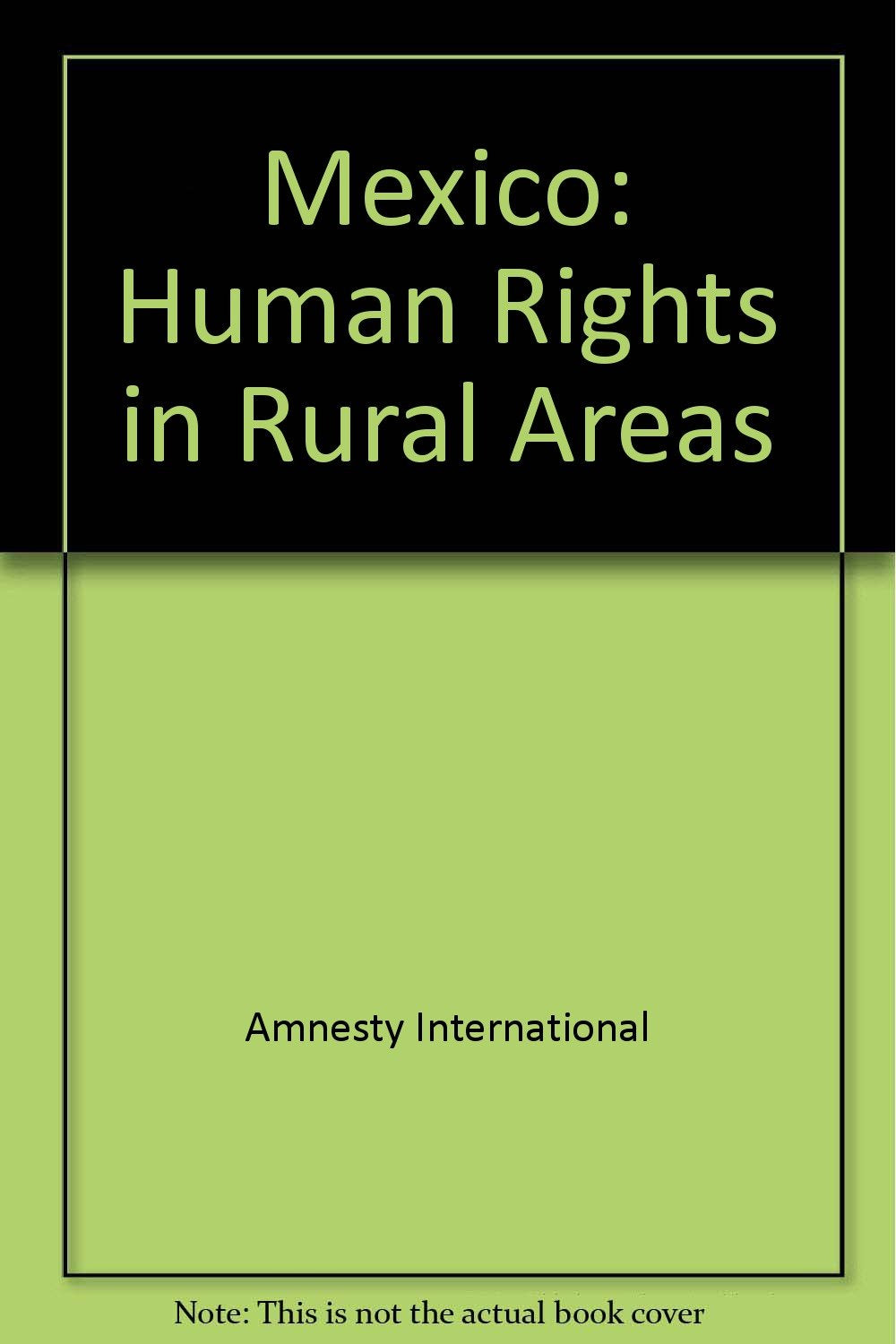 Mexico: Human Rights in Rural Areas Books
