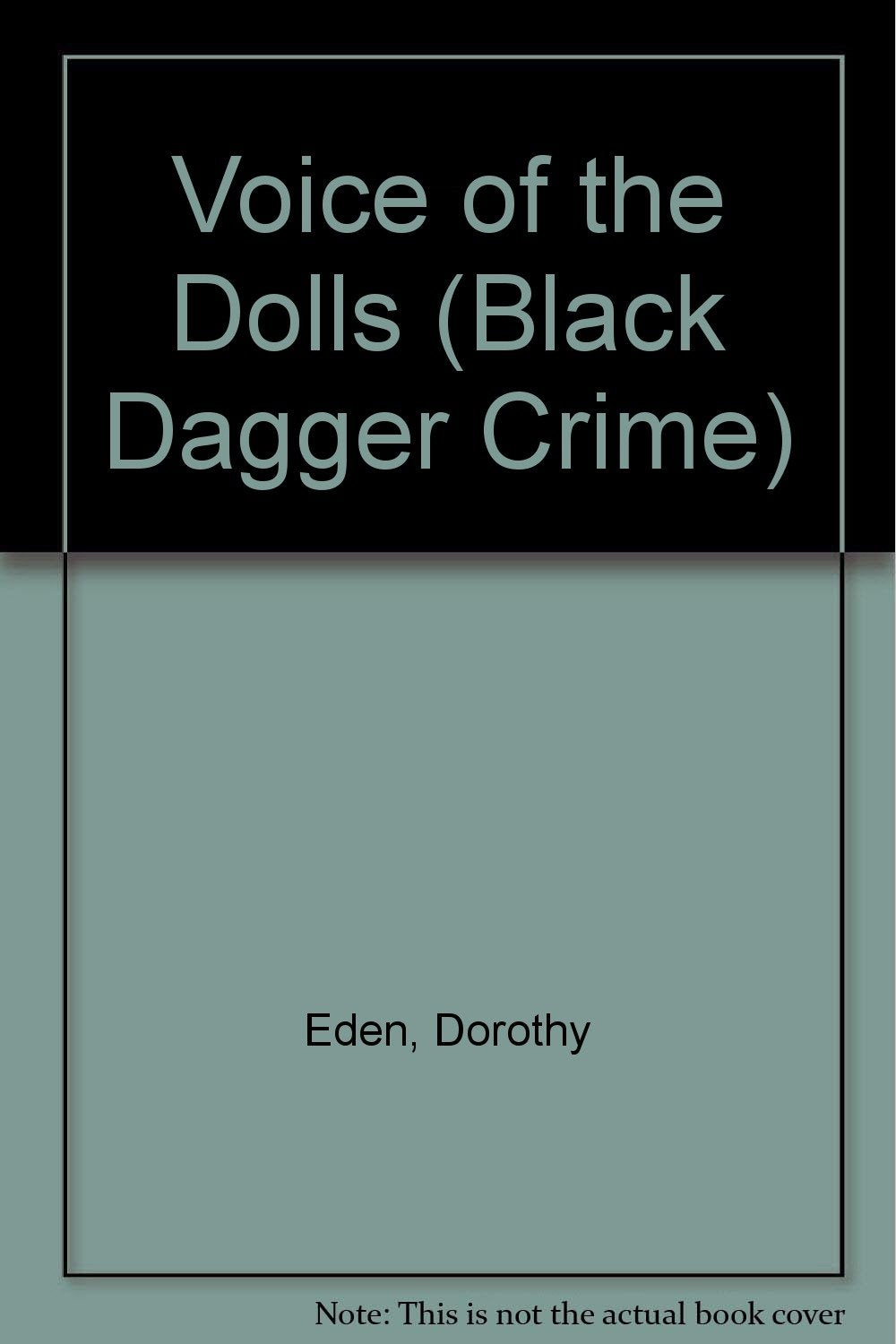 Voice of the Dolls (Black Dagger Crime S.) Contemporary literature