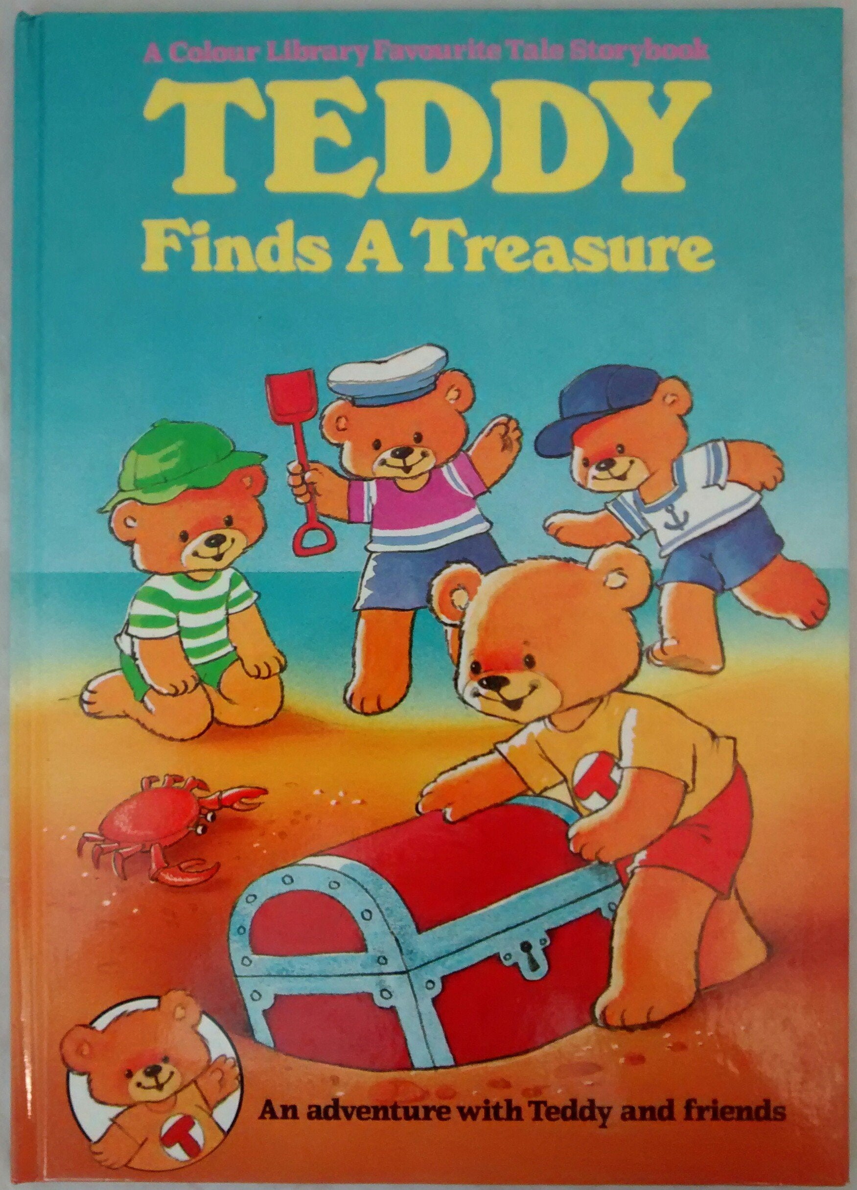 Teddy Finds a Treasure (A Colour Library Favourite Tale Storybook) Books