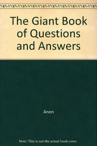 The Giant Book of Questions and Answers Books