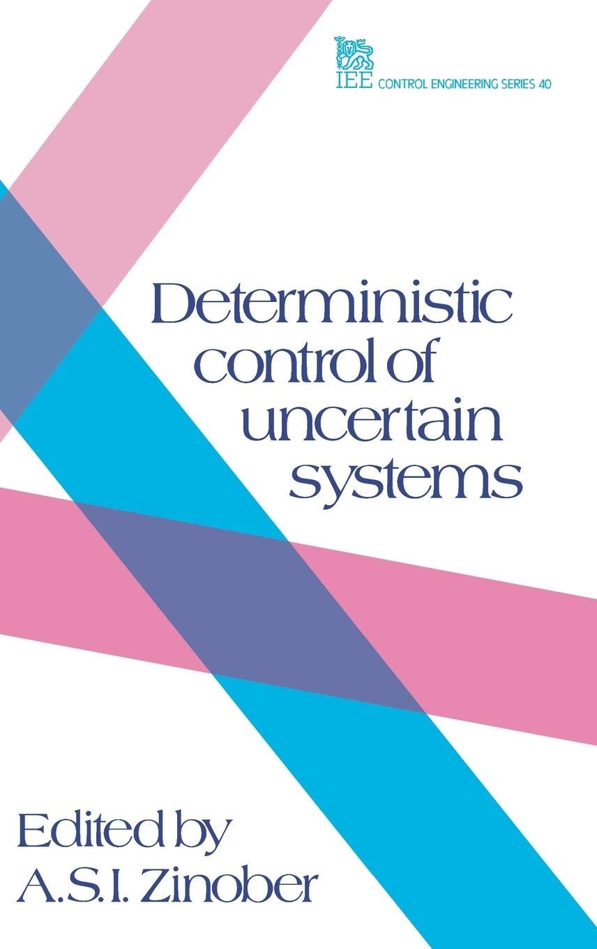 Product Image: Deterministic Control of Uncertain Systems